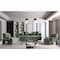 Manhattan Comfort 3-Piece Verandah  90.6 in. Sofa, and 2 Accent Chairs in Olive Green 3-LSAC1769-OG - alternate 1